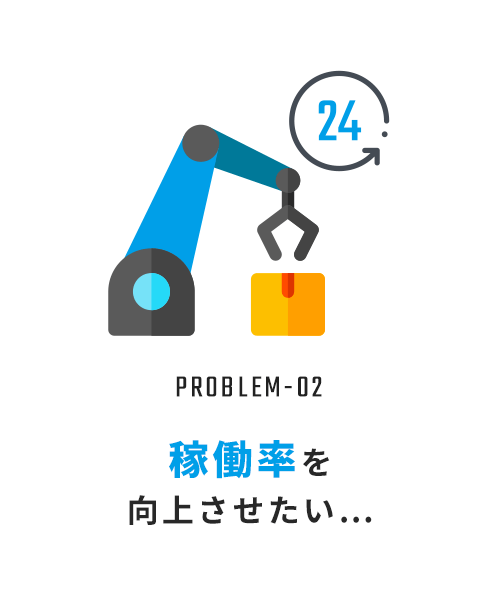 生産数量を安定化させたい…